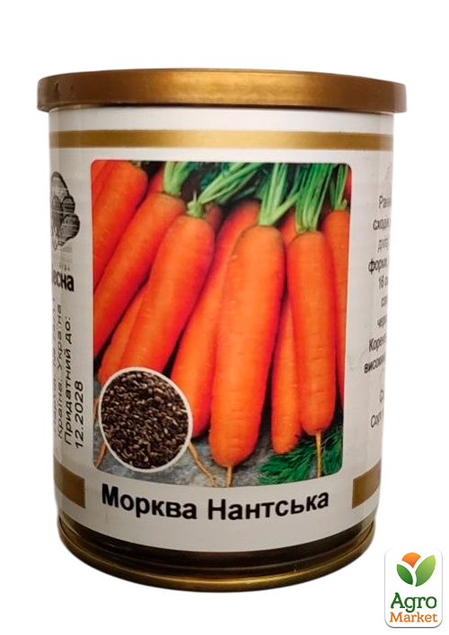 Морковь "Нантская" (в банке) ТМ "Весна" 100г