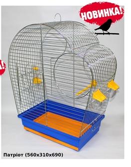 Лори Патриот Клетка для попугаев, цинк, 560 х 310 х 690 мм (2020680)