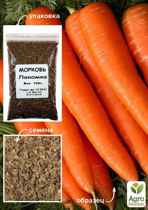 Морква "Лакомка" ТМ "Весна" 100г