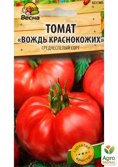 Томат "Вождь краснокожих" (Новый пакет) ТМ "Весна" 0.1г - фото 2