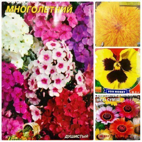 Комплект семян цветов "Волна ароматов" 5уп