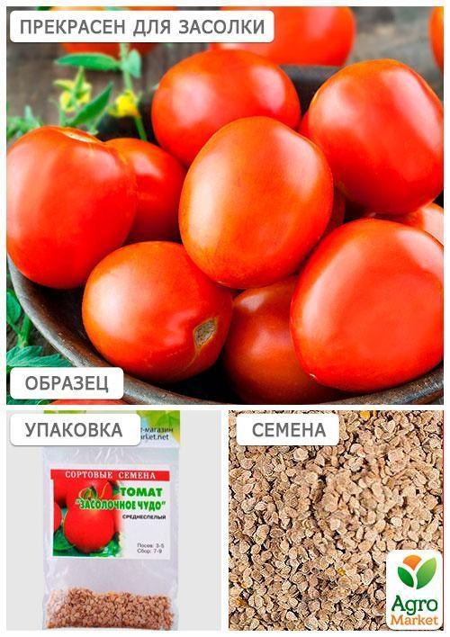 Томат "Засолочное чудо" (Зипер) ТМ "Весна" 1г - фото 3
