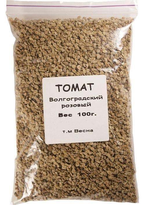 Томат "Волгоградский розовый" ТМ "Весна" 100г - фото 2