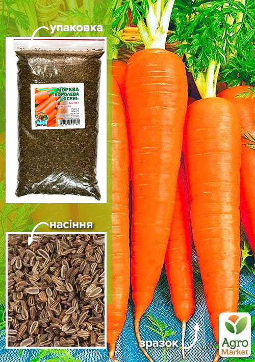 Морковь "Королева осени" ТМ "Весна" 500г