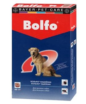 Средства от блох и клещей Байер Больфо Ошейник 66 см для крупных собак (0352130)