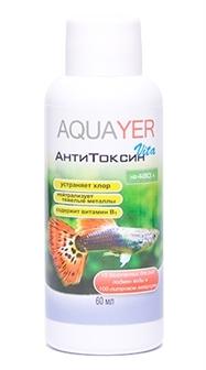 Засоби по догляду за водою АКВАЙЕР антитоксин Vita, 60 mL 60 г (4605650)