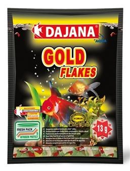 Dajana Gold Сухой корм для рыб, хлопья  13 г (2532110)