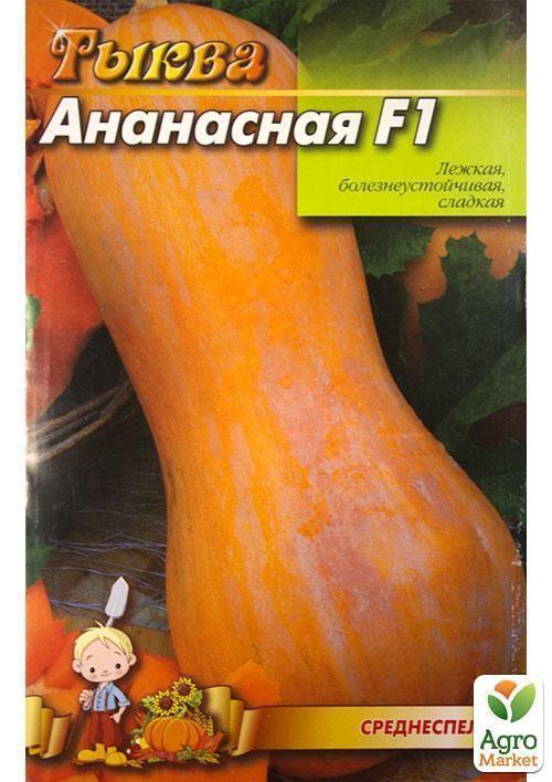 Гарбуз "Ананасний F1" (Великий пакет) ТМ "Весна" 4г - фото 2