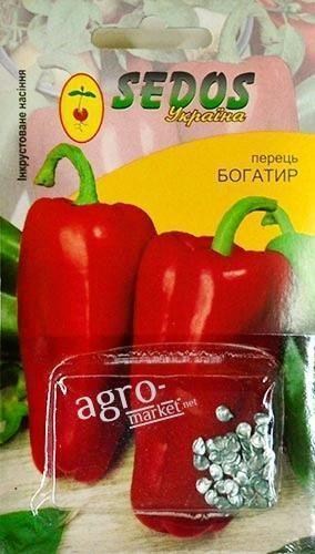 Перець "Богатир" ТМ "SEDOS" 0.2г