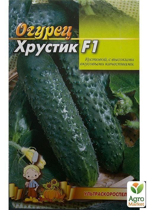 Огірок "Хрустик F1" (Великий пакет) ТМ "Весна" 1.5г - фото 2