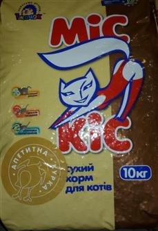 Мис Кис Сухой корм для кошек с курицей 10 кг (4400700)2
