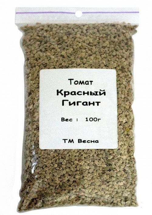 Томат "Червоний гігант" ТМ "Весна" 100г - фото 2