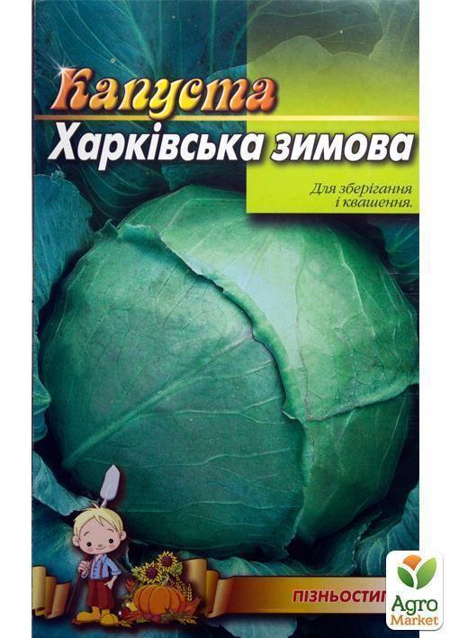 Капуста "Харківська зимова" (Великий пакет) ТМ "Весна" 2,5г - фото 2