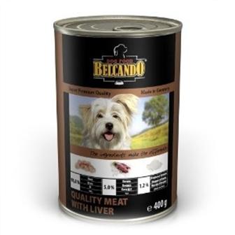 Belcando Quality Вологий корм для собак з м'ясом і печінкою 400 г (5125290)