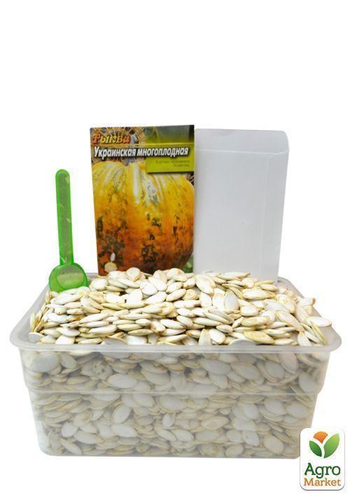 На вагу Гарбуз "Український багатоплідний" ТМ "Весна" ціна за 10г - фото 2