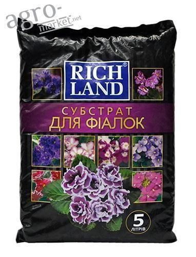 Грунтосмесь "Для фиалок" ТМ "RICH LAND" 5л