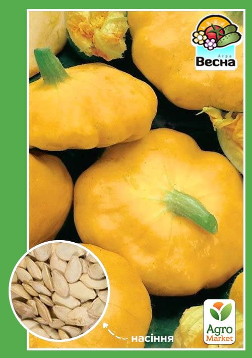 Патисон "Помаранчевий" ТМ "Весна" 2г