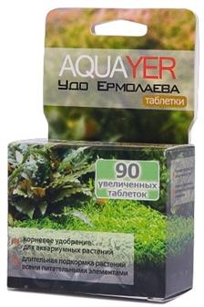 Засоби по догляду за водою АКВАЙЕР "Удо Єрмолаєва" таблетки 90 шт. 35 г (4602990)