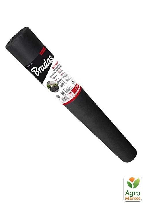 Агроволокно 80 г/м² черное 0,8х50м, ТМ Bradas AWB8008050
