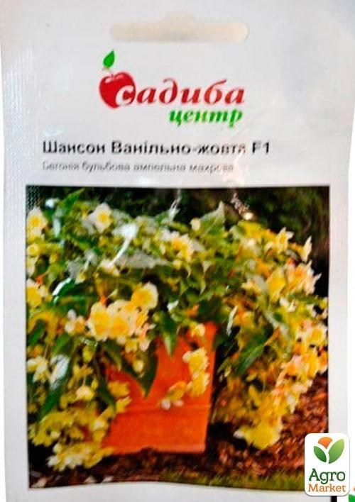 Бегонія "Шансон ванільно-жовта" ТМ "Садиба центр" 10шт