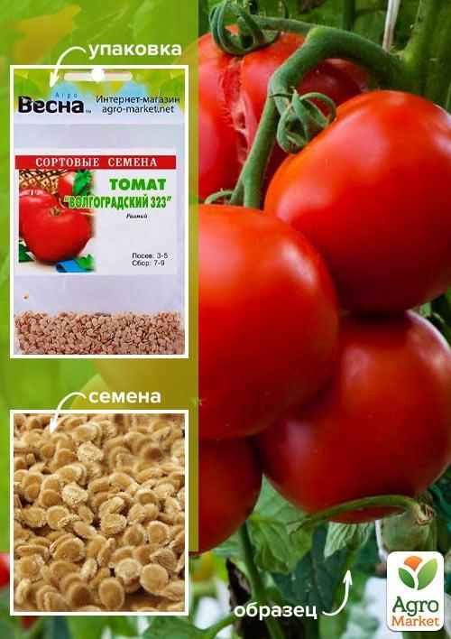 Томат "Волгоградський 323" (Зипер) ТМ "Весна" 0,5г