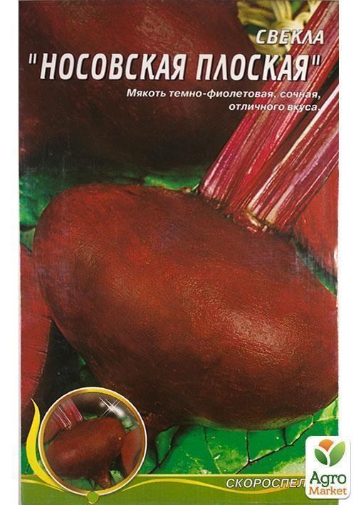 Свекла "Носовская плоская" (Большой пакет) ТМ "Весна" 6г - фото 2