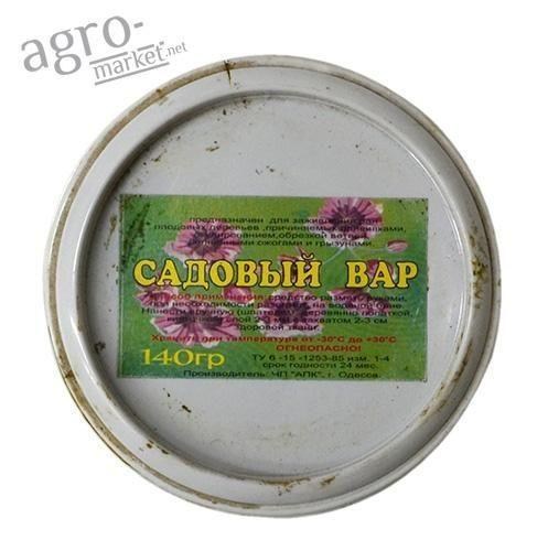 Замазка "Садовий вар" банку 140г