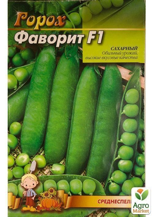 Горох "Фаворит F1" (Большой пакет) ТМ "Весна" 20г - фото 2