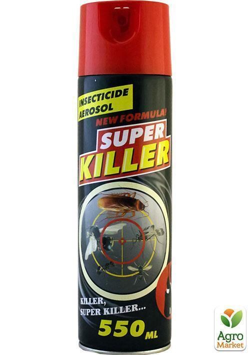 Инсектицид аэрозоль "Super Killer" 550мл