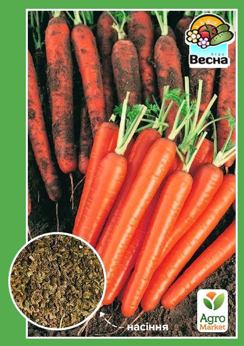 Морковь "Нантская" ТМ "Весна" 2г