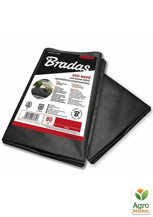 Агроволокно 80 г/м² черное 0,8х5м, Bradas AWB8008005