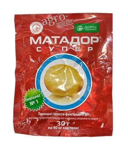 Протруйник "Матадор супер" ТМ "Аптека садівника" 30г