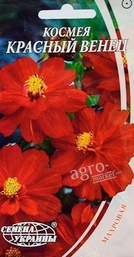 Космея "Красный венец" ТМ "Семена Украины" 0.5г