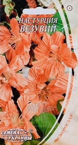 Настурция "Везувий" ТМ "Семена Украины" 1.5г