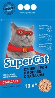 SuperCat Стандарт Гранульований деревне наповнювач для котячого туалету 3 кг (4902010)1
