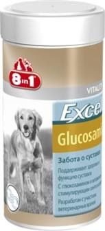 8in1 Europe Витамины с с глюкозамином для собак, 55 табл.  205 г (1215650)