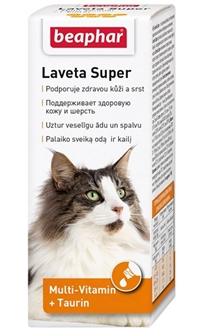 Beaphar Laveta Super Вітаміни для вовни для кішок 50 г (1252410)