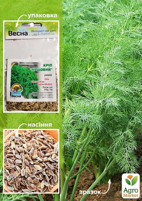 Укроп "Кустовой" (Зипер) ТМ "Весна" 7г