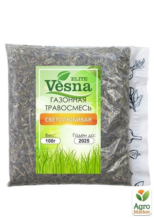 Газонная травосмесь "Светолюбивая" ТМ "Vesna Elite" 100г