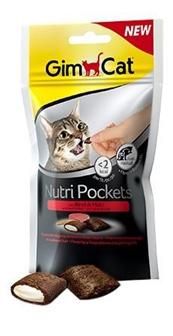 Ласощі Джімкет Nutri Pockets для кішок Яловичина + Солод 60 г (4192130)1