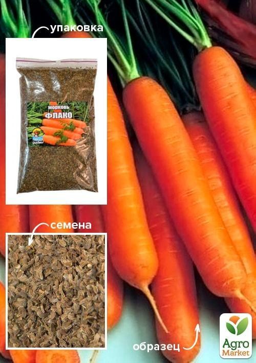 Морковь "Флако" ТМ "Весна" 100г