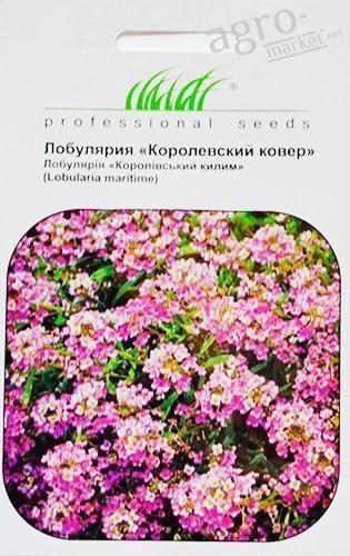 Лобулярія "Королівський килим" ТМ "Hem Zaden" 0.1г