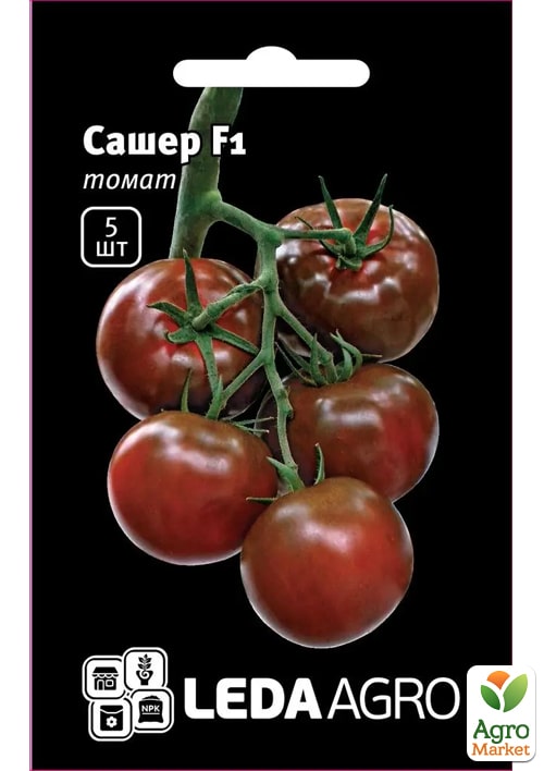 Томат "Сашер F1" ТМ "Leda Agro" 5шт