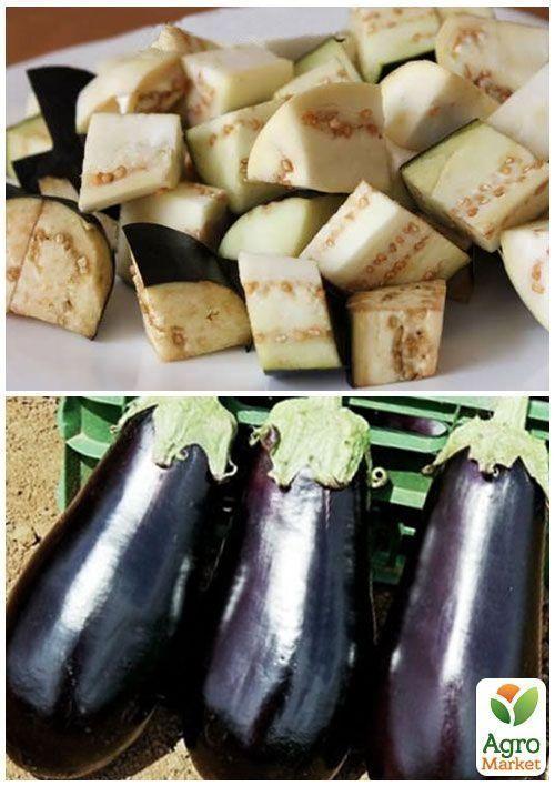 На вагу Баклажан "Чорний Красень" ТМ "Весна" ціна за 2г - фото 3