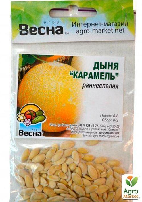 Дыня "Карамель" (Зипер) ТМ "Весна" 4г - фото 2