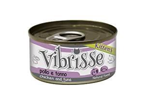 Vibrisse Kittens Вологий корм для кошенят з тунцем і куркою 70 г (1278070)