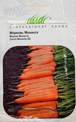 Морква "Монанта" ТМ "Hem Zaden" 1г