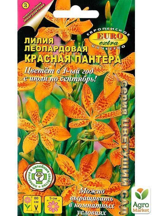 Лілія леопардова "Червона пантера" ТМ "Аеліта" 0.2г