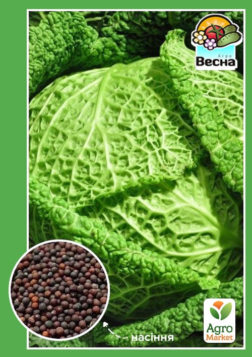 Капуста "Савойская" ТМ "Весна" 0.3г