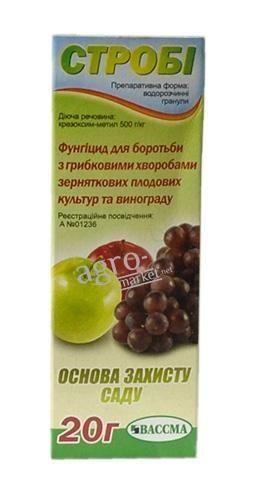 Фунгіцид "Строби" ТМ "ВАССМА" 20г